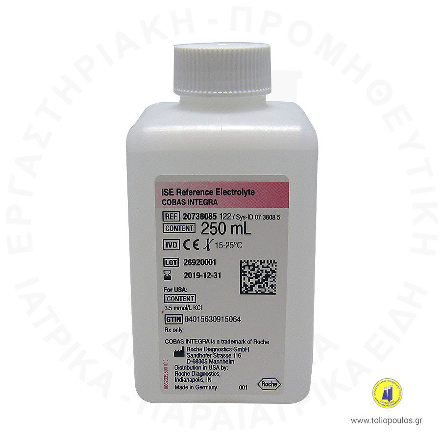 Ise Reference Electrolyte Roche Integra